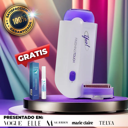 Depiladora Eléctrica Unisex Finishing Touch Yes™ + Blanqueador Dental (GRATIS)