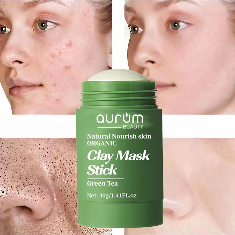 Mascarilla en Barra Enriquecida Con Té Verde - Clay Mask Stick™ (OFERTA 2x1)